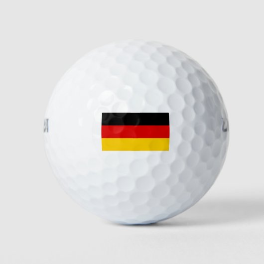 Duitse vlag golfballen (Voorkant)