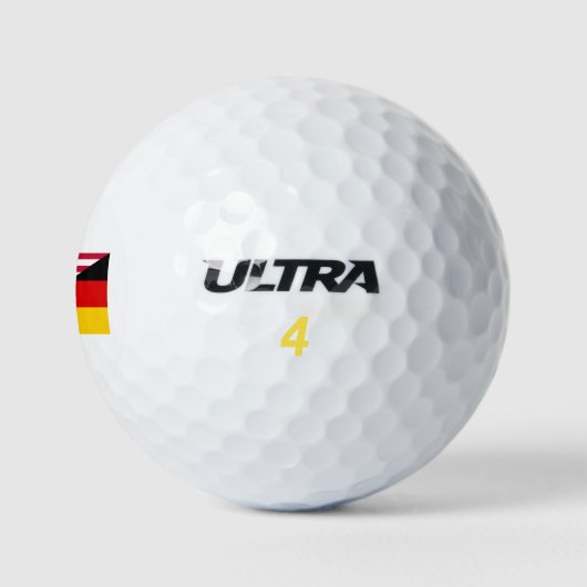 Duitse vlag golfballen (Logo)