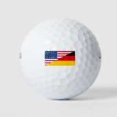 Duitse vlag golfballen (Voorkant)