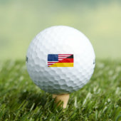 Duitse vlag golfballen (Insitu Shirt)