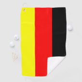 Duitse vlag golfhanddoek (Insitu)
