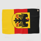 Duitse vlag golfhanddoek (Horizontaal)