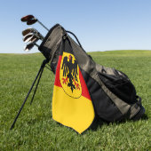 Duitse vlag golfhanddoek (Groen)