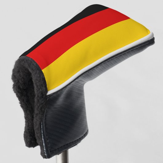Duitse vlag golfheadcover (3/4 voorkant)