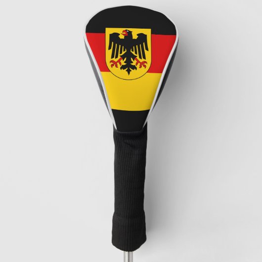 Duitse vlag golfheadcover (Voorkant)