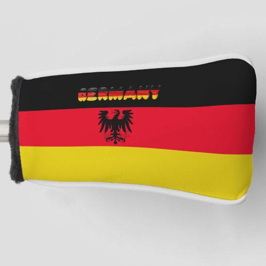 Duitse vlag golfheadcover (Voorkant)