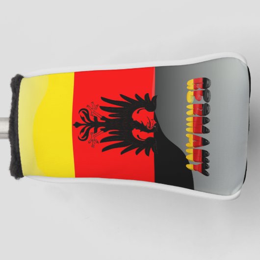 Duitse vlag golfheadcover (Voorkant)