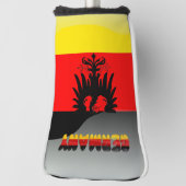 Duitse vlag golfheadcover (Draai 90)