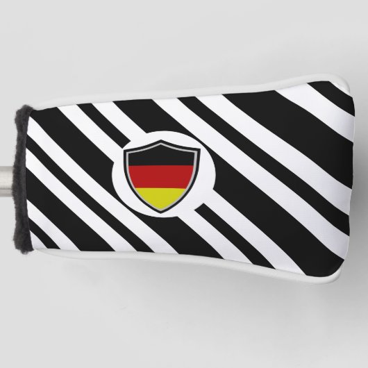 Duitse vlag golfheadcover (Voorkant)