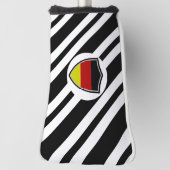 Duitse vlag golfheadcover (Draai 90)