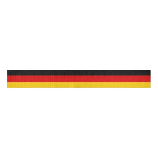 Duitse vlag grosgrain lint (Voorkant)