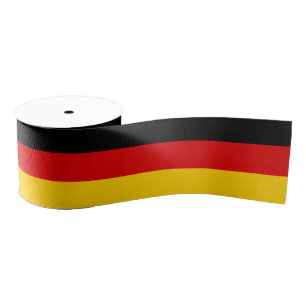 Duitse vlag grosgrain lint