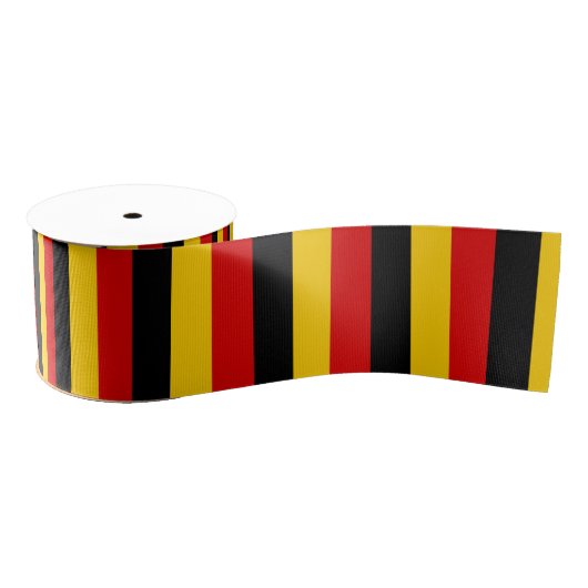Duitse vlag grosgrain lint (Spoel)