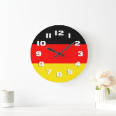 Duitse vlag grote klok (Huis)