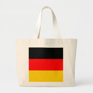 Duitse vlag grote tote bag
