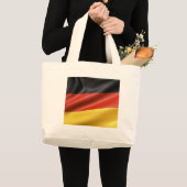Duitse vlag grote tote bag (Voorkant (product))