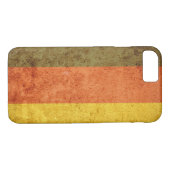 Duitse vlag - Grunge Case-Mate iPhone Case (Achterkant (Horizontaal))