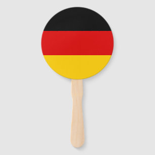 Duitse vlag handwaaier