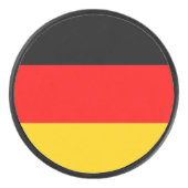 Duitse vlag hockey puck (Voorkant)