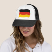 Duitse vlag hoed trucker pet (In situ)