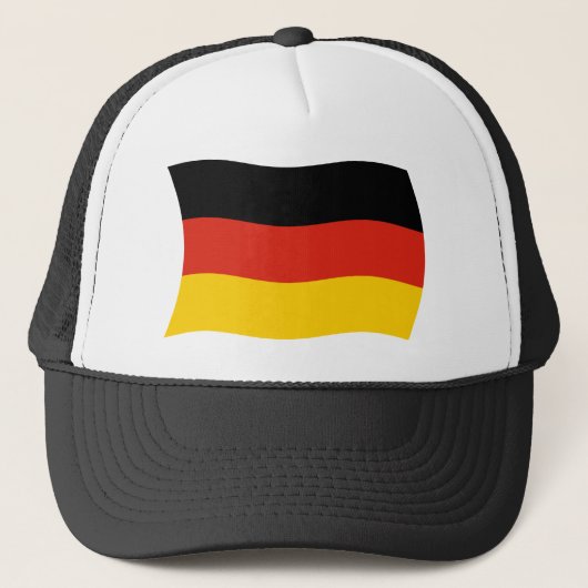 Duitse vlag hoed trucker pet (Voorkant)