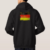 Duitse vlag hoodie (Achterkant)