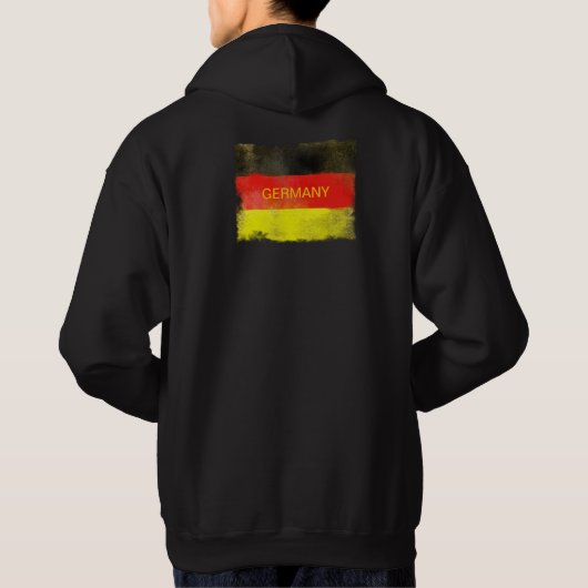 Duitse vlag hoodie (Achterkant)