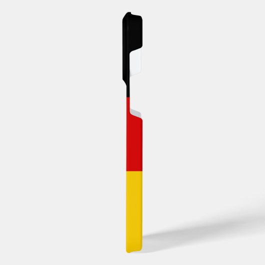 Duitse vlag iPhone hoesje (Linkerkant)
