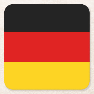 Duitse vlag kartonnen onderzetters