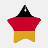 Duitse vlag keramisch ornament (Rechts)