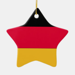 Duitse vlag keramisch ornament
