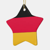 Duitse vlag keramisch ornament (Links)
