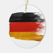 Duitse vlag keramisch ornament (Links)