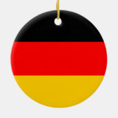 Duitse vlag keramisch ornament (Achterkant)