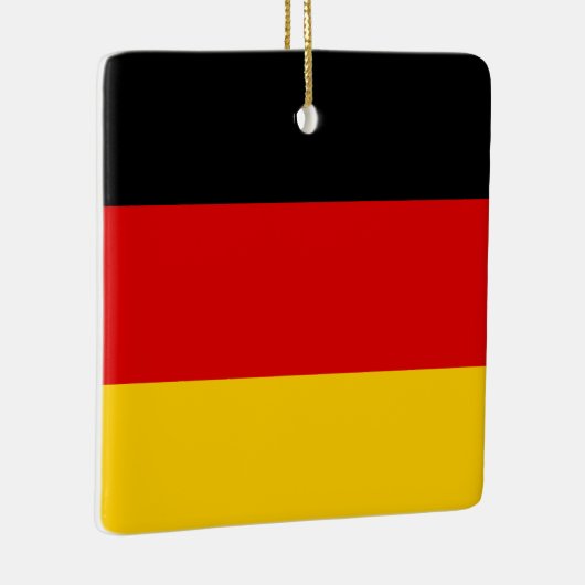 Duitse vlag keramisch ornament (Rechts)