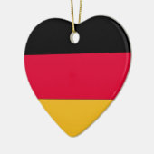 Duitse vlag keramisch ornament (Links)