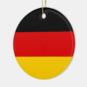 Duitse vlag keramisch ornament (Links)