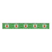 Duitse vlag kerst engel personaliseren grosgrain lint (Voorkant)