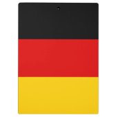 Duitse vlag klembord (Achterkant)