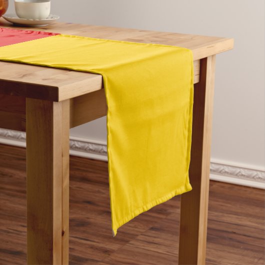 Duitse vlag korte tafelloper (Voorbeeld)