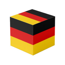 Duitse vlag kubus