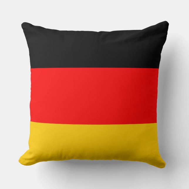 Duitse vlag kussen (Voorkant)
