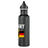 Duitse vlag lange hoes waterfles (Rechts)