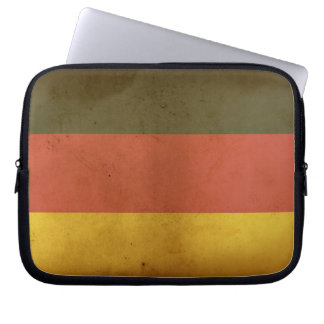 Duitse vlag Laptop Hoesje Laptop Sleeve