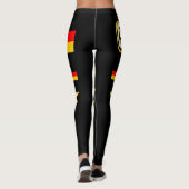 Duitse vlag leggings (Achterkant)