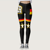 Duitse vlag leggings (Voorkant)