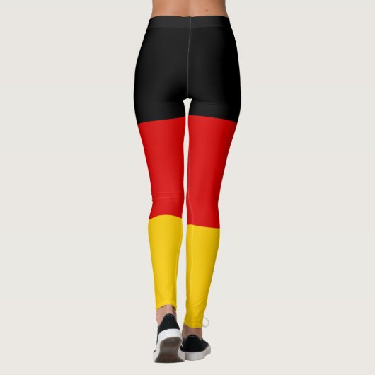 Duitse vlag leggings (Achterkant)