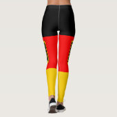 Duitse vlag leggings (Achterkant)