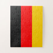 Duitse vlag legpuzzel (Verticaal)