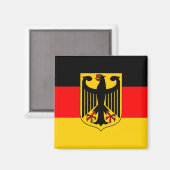 Duitse vlag magneet (Voorkant / Achterkant)